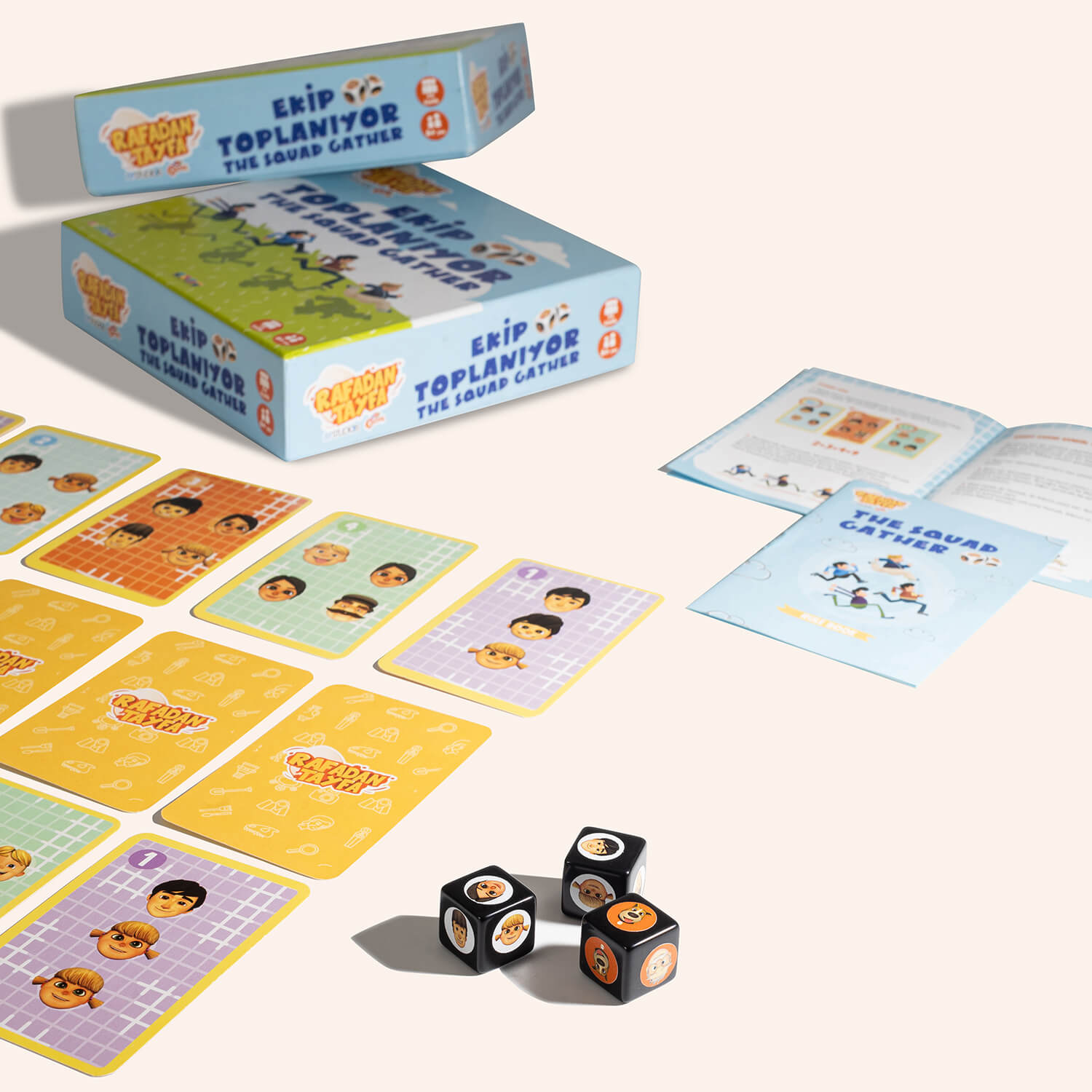 Rafadan Tayfa Ekip Toplanıyor Kutu Oyunu Görseli